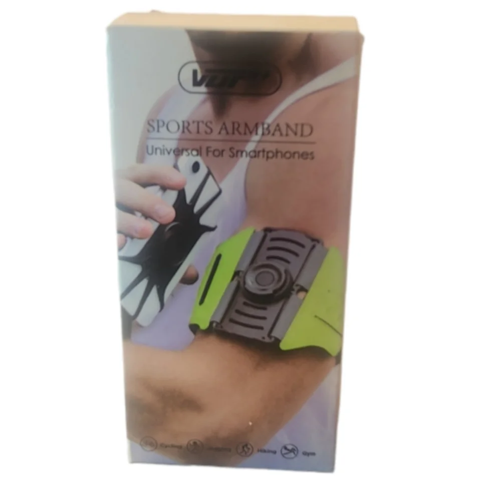 VUP New Phone Armband Holder Detachable & 360 Degree Rotation